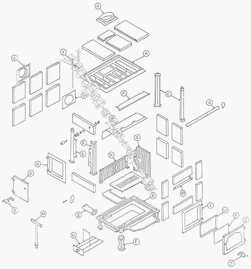 Hearthstone II Wood Stove Available Parts