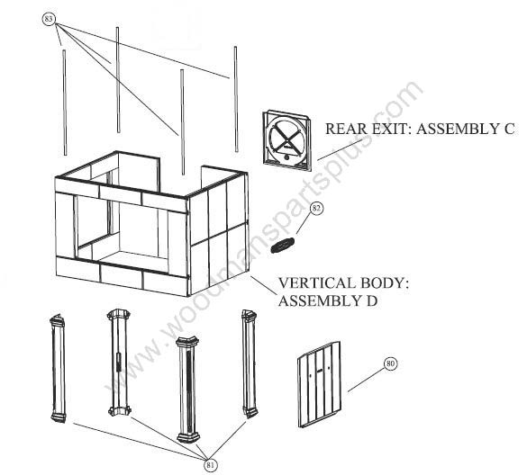 Hearthstone Equinox 8000 | Wood Stove | Available Parts