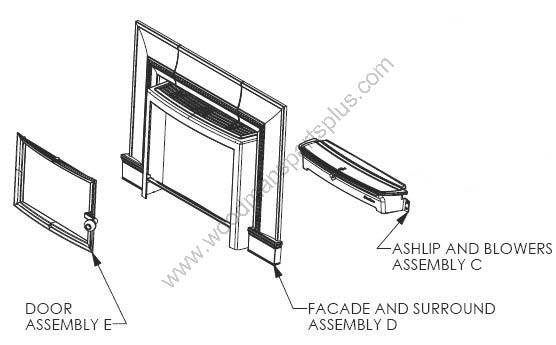 Hearthstone Clydesdale 8491 | Wood Stove | Available Parts