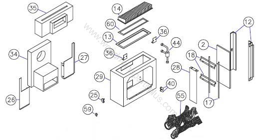 Hearthstone Sterling DV 8531 | Gas Stove | Available Parts