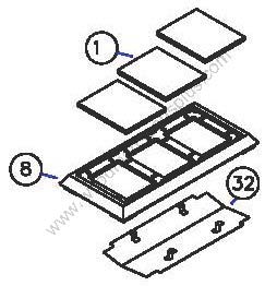 Hearthstone Sterling B-Vent 8521 | Gas Stove | Available Parts