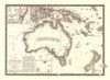 Antique Historic Wall Maps of Australia