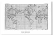 World Beat Music Map drawn using Musical Notes