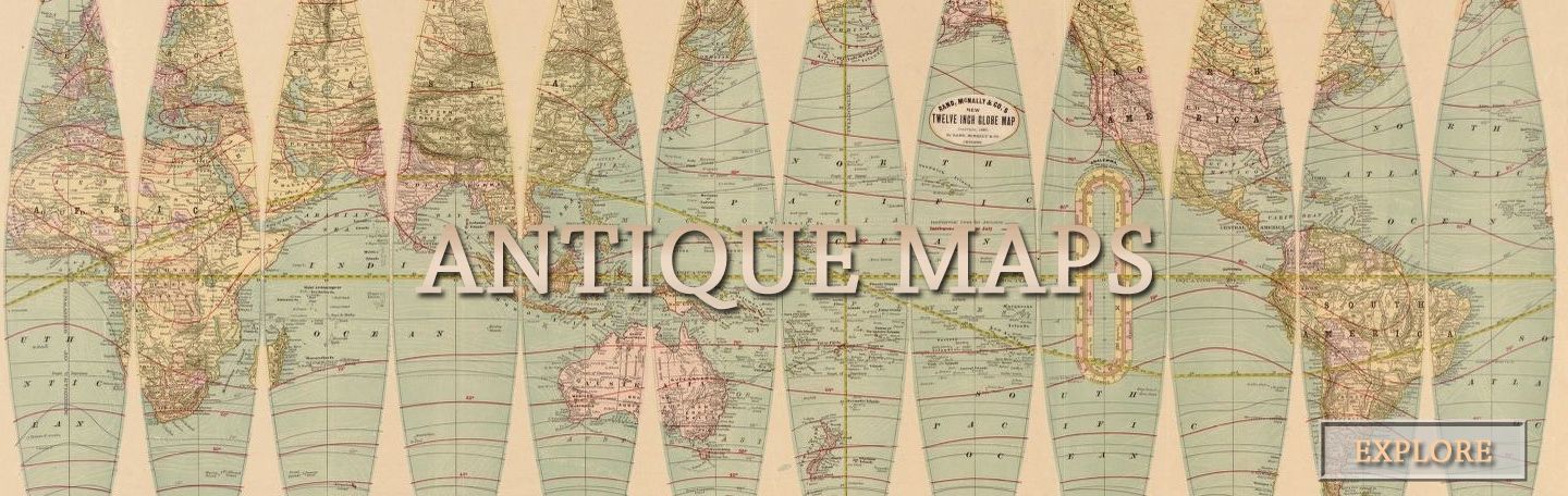 Explore Antique Reproduction Wall Maps