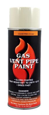 Pacific Energy Gas Vent Pipe Paint in Ivory