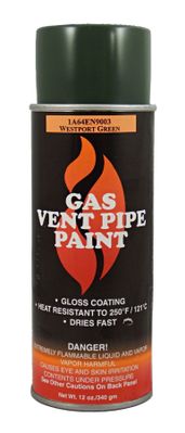 Gas Vent Pipe Paint, Westport Green