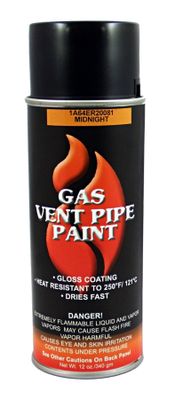 Gas Vent Pipe Paint, Midnight