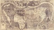 1507 World Map Antique Reproduction