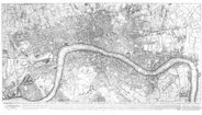 London 1749 Antique Map