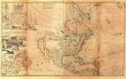 North America 1715 Antique Map