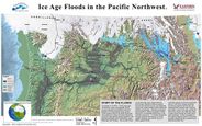 Ice Age Floods Wall Map of the Pacific Northwest Geology Map