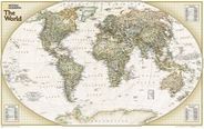 Explorer Executive World Map by National Geographic