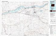 Hermiston, 1:100,000 USGS Map