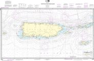 Nautical Chart 25640 Puerto Rico and Virgin Islands NOAA