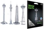 3D Metal Model Kits for Landmarks Around The World