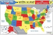 U.S. Write-A-Mat Placemat