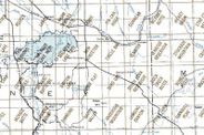 Malheur Lake Oregon Area Index Map for 1 to 24k USGS Topographic Maps