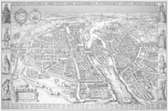 Paris 1618 Antique Map