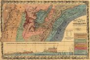 Tennessee 1866 Antique Map Replica