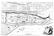 Antique Map of Montreal 1758