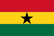 Ghana Country Flag Stickers Decals