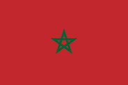 Morocco Flag Stickers Decals Patches