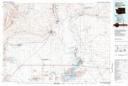 Moses Lake, 1:100,000 USGS Map