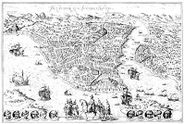 Antique Map of Constantinople 1572