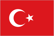 Turkey Flag Stickers Patches Decal