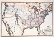 United States 1820 Antique Map