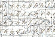 Bates Oregon Area Index for USGS 1 to 24k Topographic Hiking Maps