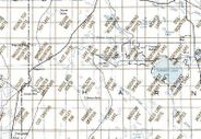 Harney Lake Oregon Area Index for 1 to 24k Topographic USGS Quad Maps