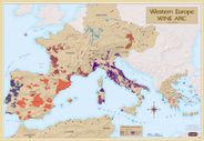 Western Europe Wine Region Map