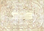 France 1795 Antique Map Game Replica
