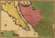 Baja California Mexico 1720 Antique Map Replica