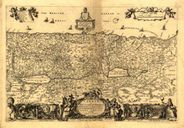 Antique Map of Palestine / Canaan 1700's