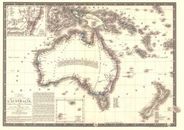 Antique Map of Australia & New Zealand 1826