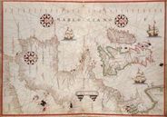 Western Europe 1590 Antique Map Replica