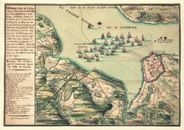 Quebec 1755 Antique Map Replica