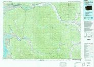 Chehalis River, 1:100,000 USGS Map