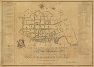 Antique Map of Charleston, SC 1790