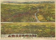 Los Angeles California 1894 Antique Map Replica