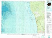 Copalis Beach, 1:100,000 USGS Map