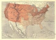 United States 1861 Antique Map Replica