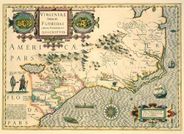 Southeast America 1606 Antique Map