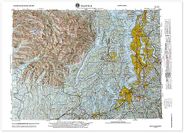 Seattle Area Raised Relief Map 3D