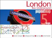 London Underground 3D Popout Map of the London Bus System