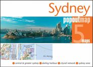 Sydney Popout Map Compact Folded Pocket Size