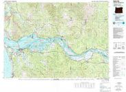 Astoria, 1:100,000 USGS Map