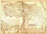 Antique Map of Turkey 1899